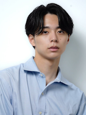 【alpha 新宿】センターパート×ニュアンスパーマ