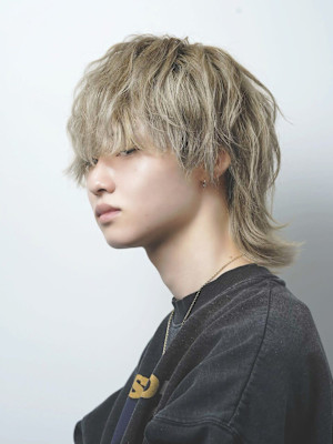 【alpha 新宿】ハイトーン×マッシュウルフ