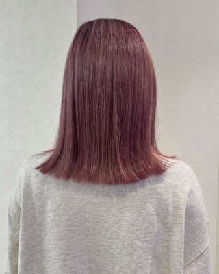 淡めピンクベージュカラー♪