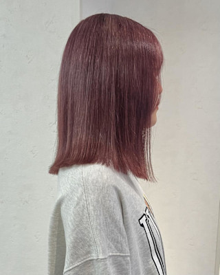 淡めピンクベージュカラー♪