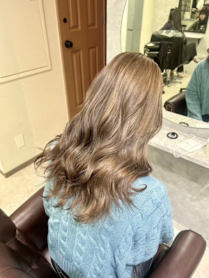 ベージュカラーブリーチ