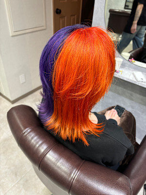 デザインカラー×ブリーチ