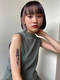 デザインボブカラー