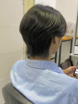 【SOLVER 南】センターパートウルフ/ナチュラルウルフ