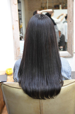 艶暗髪カラー