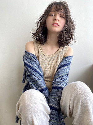 messy waves × casual medi