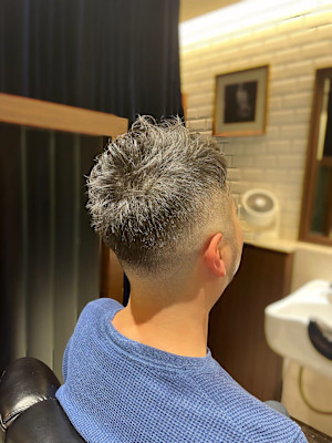 くせ毛ショート/フェード/ツーブロック刈り上げ