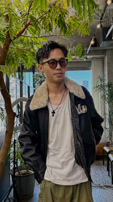 アップバングパーマ