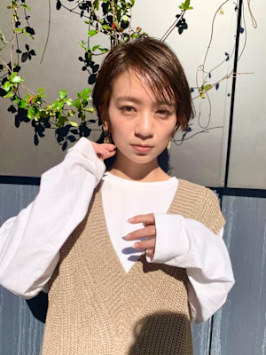 大人ショート/ショートボブ/20代30代/代官山/中目黒