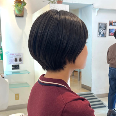 伸ばしかけショートボブ♬