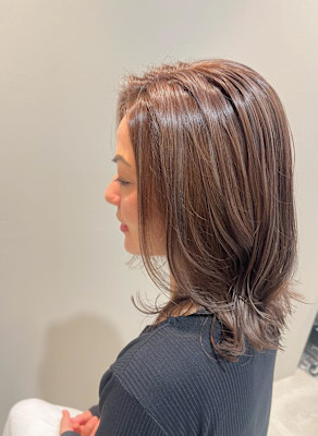 ハイライトラベンダーグレージュ