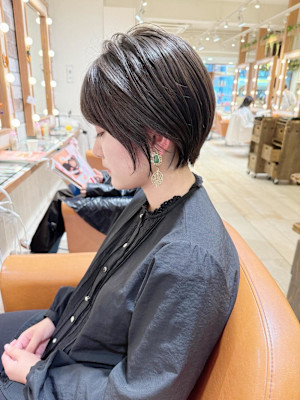 大人かわいいショート【ショート、髪質改善241003】