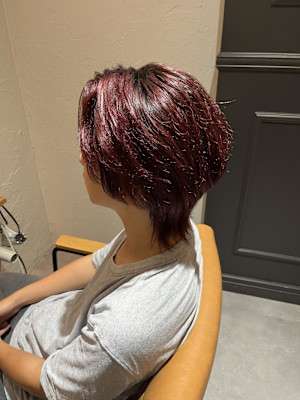 ボルドーカラー