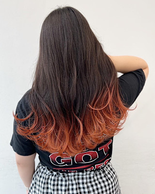 オレンジグラデーション