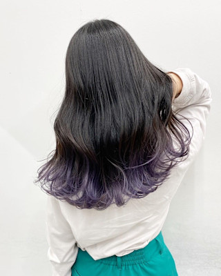 パープルグラデーション