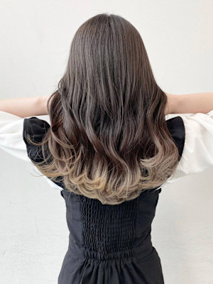 グレージュグラデーション