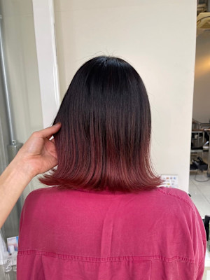 ピンクグラデーション