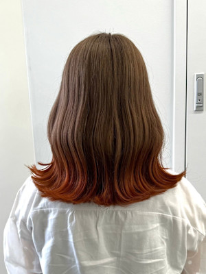 オレンジグラデーション