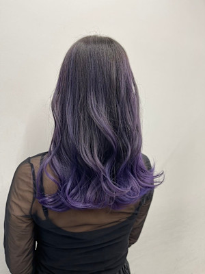 ラベンダーグラデーションカラー