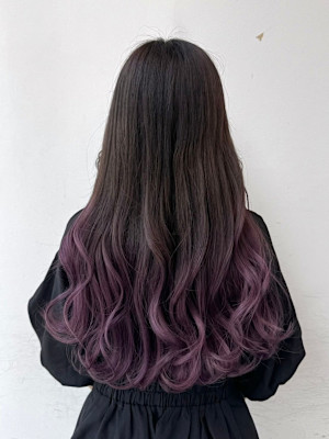 パープルグラデーション