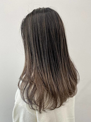 グレージュハイライト