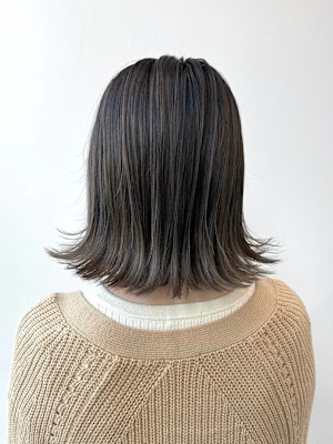 切りっぱなしボブ