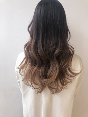 王道バレイヤージュ