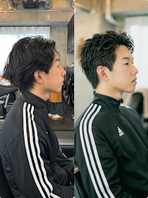 メンズショート×パーマ◎三軒茶屋 RYUKI メンズカット