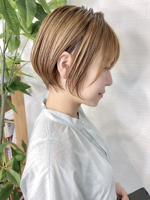 小顔ショートボブ【飯田淳平】Re:ta Hair