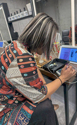 ★ハイコントラストハイライト★