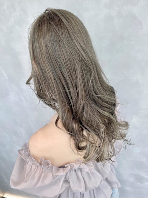 グレイベージュ/アッシュベージュ/シアーグレージュ