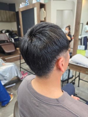 メンズカット/パーマ/グレイカラー/鎌取駅/韓国風/白髪染め