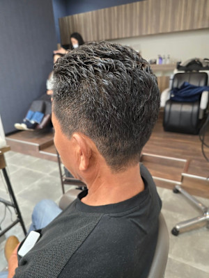 メンズカット/パーマ/グレイカラー/鎌取駅/韓国風/白髪染め