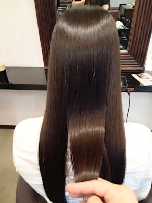 髪質改善/ 縮毛矯正/ コスメストレート/ ロングヘア 赤羽