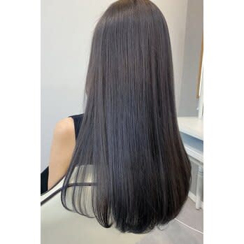 シアカラー/セミディ/カール/姫カット