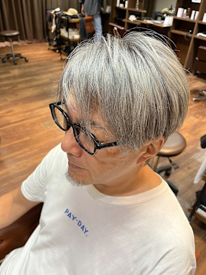 イケおじグレイヘア