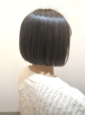 ミニボブ/アッシュグレー