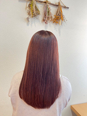 髪質改善カラー