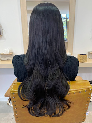 透明感地毛風カラー/大園芽依