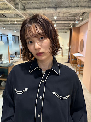 ショート/ボブ/レイヤー/イルミナ/20代/30代/中目黒