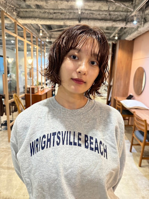 ショート/ボブ/レイヤー/イルミナ/20代/30代/中目黒