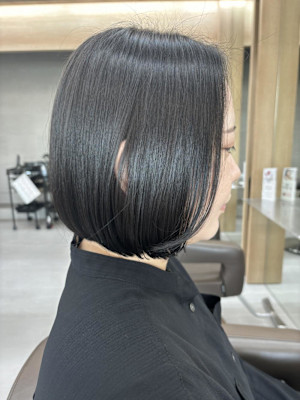 ボブ/切りっぱなしボブ