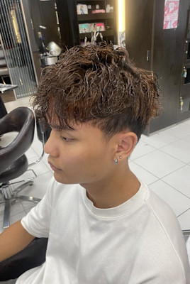 ツイスパ/メンズ/ツーブロ/眉カット　岩崎錦糸町