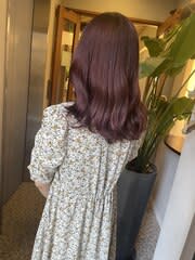 pink violet☆ニュアンスカラー