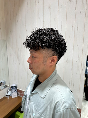 メンズパーマ/スペインカール/尼崎/立花