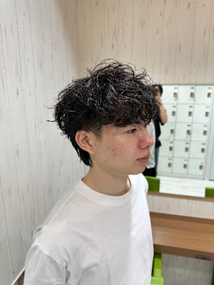 メンズパーマ/シャドウパーマ/立花/尼崎