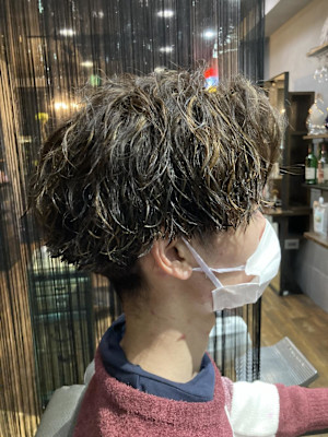 秋もパーマ