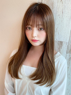 30代/40代/レイヤーカット/前髪/イメチェン/韓国ヘア