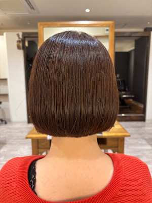 afumty×ショート×ボブ×切りっぱなし