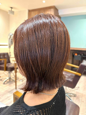 afumty×ショート×ボブ×外ハネ